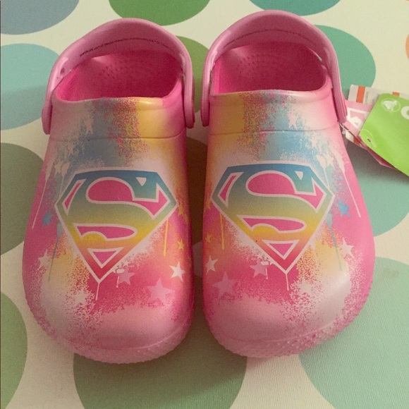 CROCS Other - Crocsfunlab supergirl